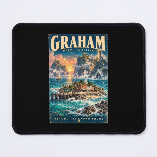 Item preview, Graham North Carolina – Beyond the Known Shore designed and sold by ChickenFund.