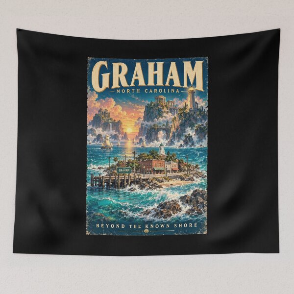 Item preview, Graham North Carolina – Beyond the Known Shore designed and sold by ChickenFund.