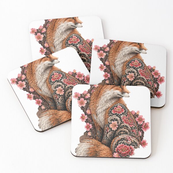 Item preview, Fox in bloom  designed and sold by Artful Traditions .
