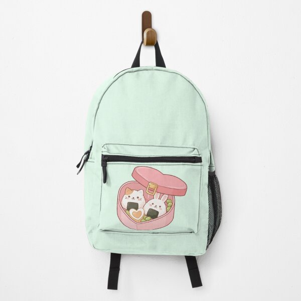 Item preview, Cute Heart Bento Box Kawaii Cat Rabbit Onigiri Rice Balls designed and sold by Amir Faysal.