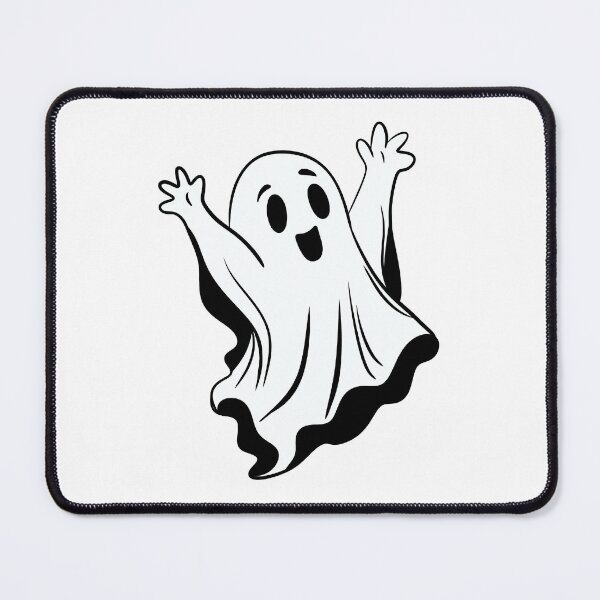 Item preview, Cute Ghost Spooky Boo Halloween Line Art Illustration designed and sold by LYAN-STORE.