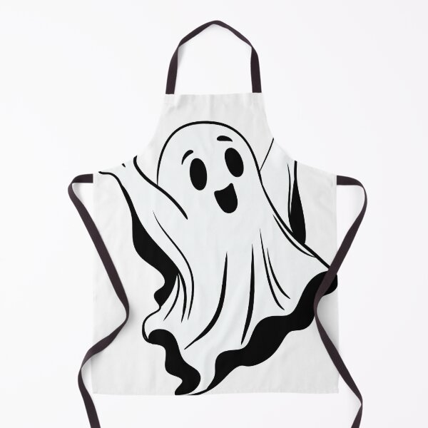 Item preview, Cute Ghost Spooky Boo Halloween Line Art Illustration designed and sold by LYAN-STORE.