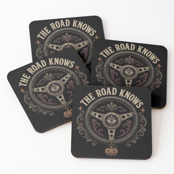 Item preview, The Road Knows Spooky Night Driving Steering Wheel designed and sold by BernoNickel.