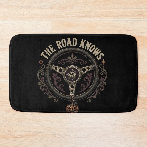 Item preview, The Road Knows Spooky Night Driving Steering Wheel designed and sold by BernoNickel.