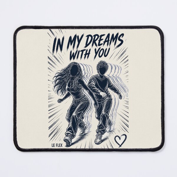 Item preview, Le Flex In My Dreams With You Two Runner Silhouette Tee designed and sold by ZoomTaDesign.