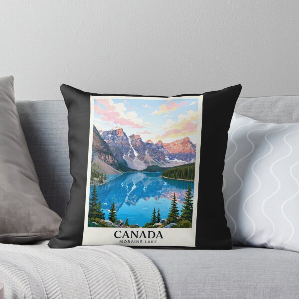 Item preview, Canada — Moraine Lake — A Turquoise Escape Into the Canadian Rockies designed and sold by DibujandoPorfa.