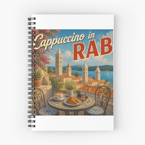 Item preview, Rab, Croatia: Scenic Travel Poster designed and sold by LSVart.