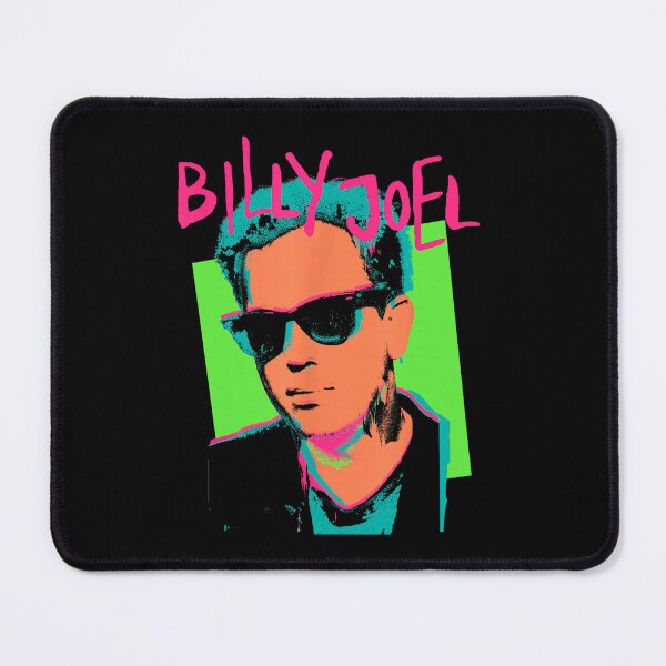 Item preview, Billy Joel Retro Pop Art Portrait Design designed and sold by MichaelReed-Art.