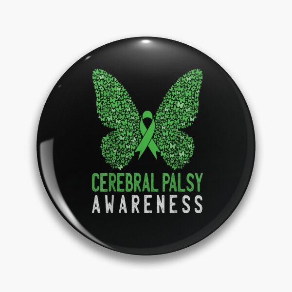 Item preview, Cerebral Palsy Awareness Butterfly Green Ribbon designed and sold by BuncoHearas.