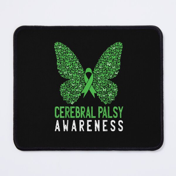 Item preview, Cerebral Palsy Awareness Butterfly Green Ribbon designed and sold by BuncoHearas.