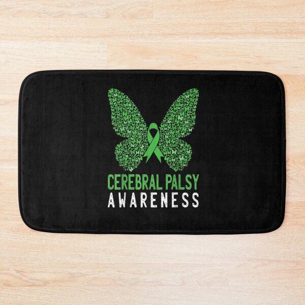Item preview, Cerebral Palsy Awareness Butterfly Green Ribbon designed and sold by BuncoHearas.