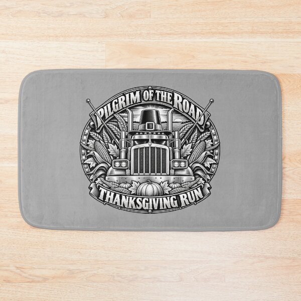 Item preview, Pilgrim Of The Road - Thanksgiving Trucker Run designed and sold by NomadForge.