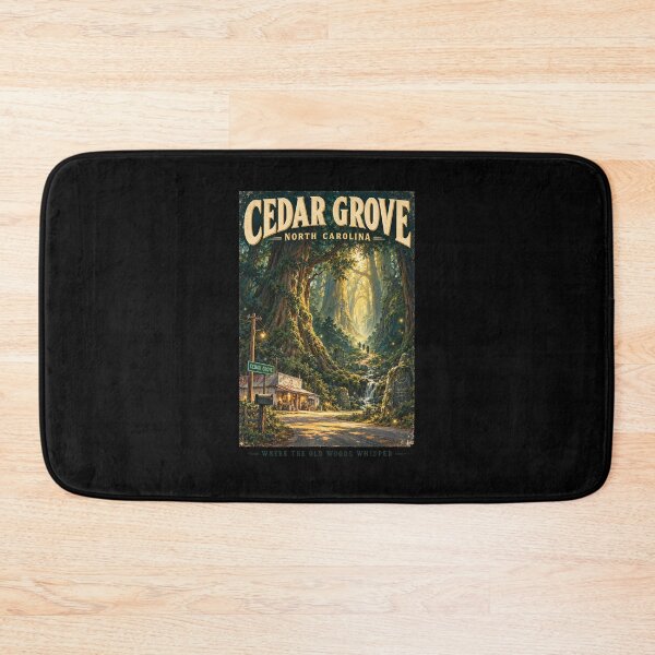 Item preview, Cedar Grove North Carolina – Where the Old Woods Whisper designed and sold by ChickenFund.