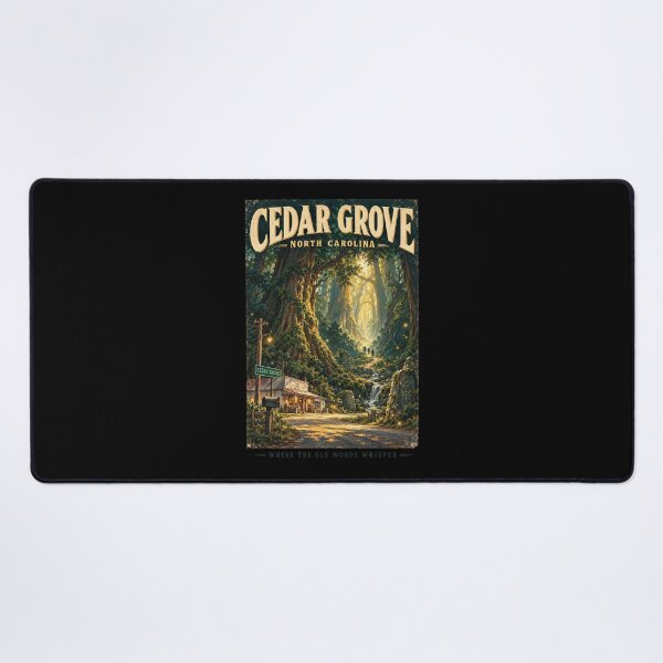 Item preview, Cedar Grove North Carolina – Where the Old Woods Whisper designed and sold by ChickenFund.