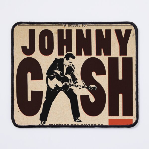 Item preview, Johnny Cash Original Custom Vintage Music Band Tee Unique Poster Wall Art designed and sold by Cool Robot Bro..