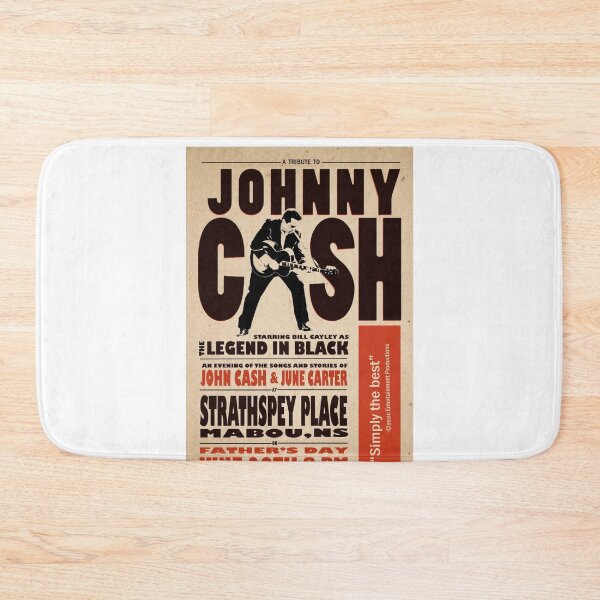 Item preview, Johnny Cash Original Custom Vintage Music Band Tee Unique Poster Wall Art designed and sold by Cool Robot Bro..