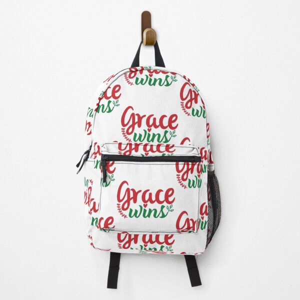 Item preview, Grace Wins Christmas Quote Christian Faith Holiday Vibes designed and sold by FuzionRaptor.