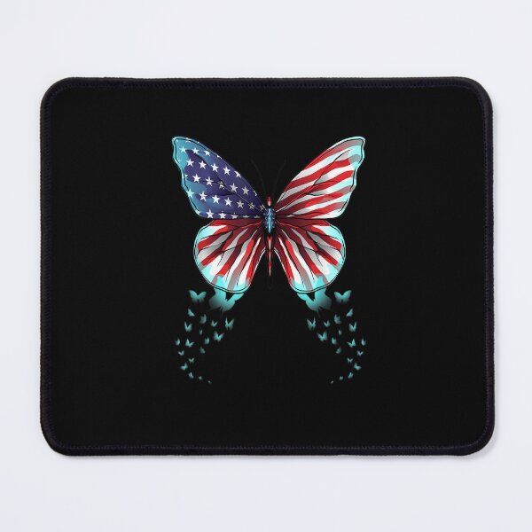 Item preview, American Flag Butterfly Patriotic Freedom designed and sold by BuncoHearas.
