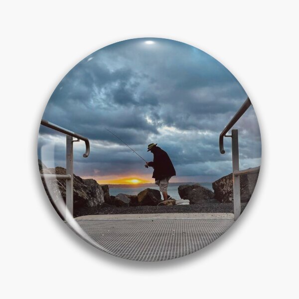 Item preview, Fisherman at sunset  designed and sold by celinesmagic.