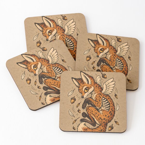 Item preview, Mystical Spirit Fox with Angel Wings designed and sold by Pure Craft.