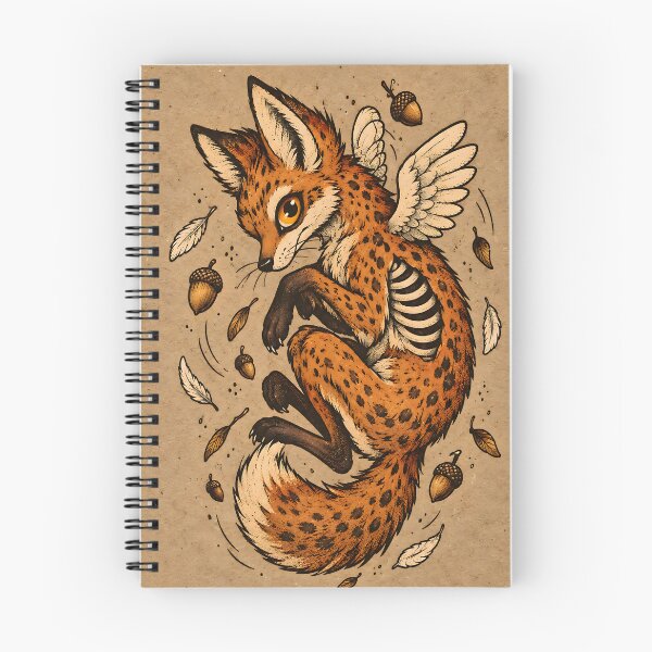 Item preview, Mystical Spirit Fox with Angel Wings designed and sold by Pure Craft.