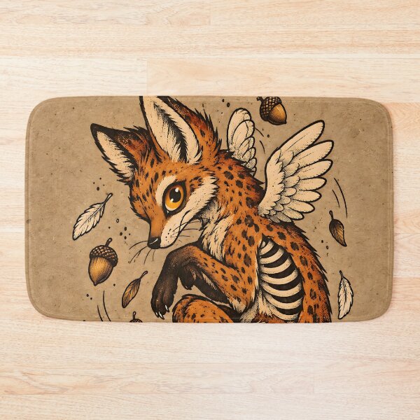 Item preview, Mystical Spirit Fox with Angel Wings designed and sold by Pure Craft.