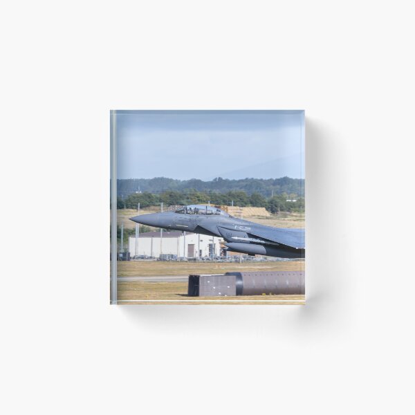 Item preview, F15e Strike Eagle at RAF Lakenheath UK designed and sold by deeve0.