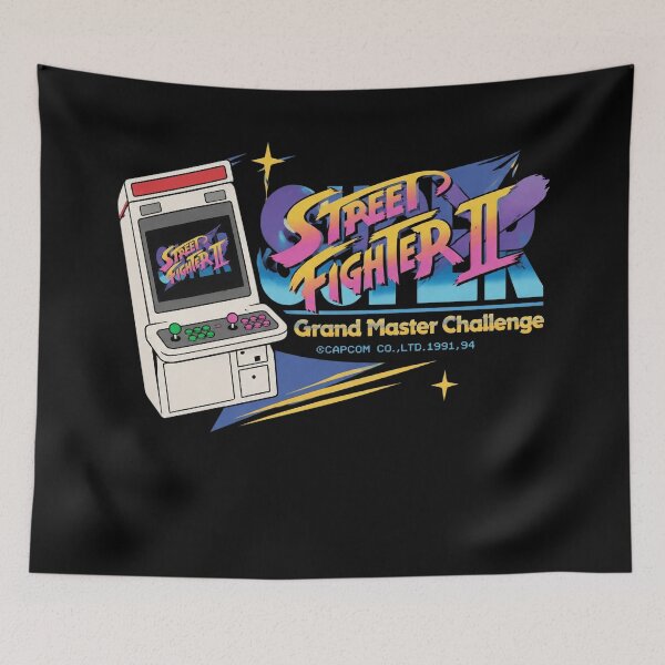 Item preview, Street Fighter II Retro Arcade designed and sold by Nelson089Mullen.