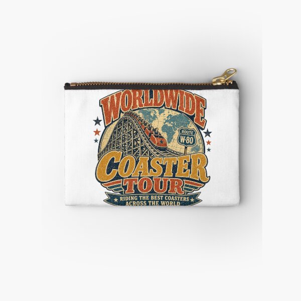 Item preview, Worldwide Coaster Tour - Riding The Best Coasters Across The World designed and sold by NicheWearStudio.
