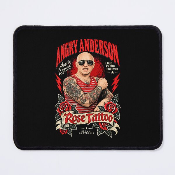 Item preview, Angry Anderson Rose Tattoo, Aussie Rock Legend Memorial designed and sold by KeveElise.