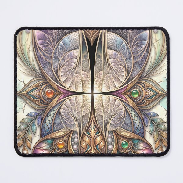 Item preview, Ethereal Art Nouveau Jeweled Ornament designed and sold by Frackxion.