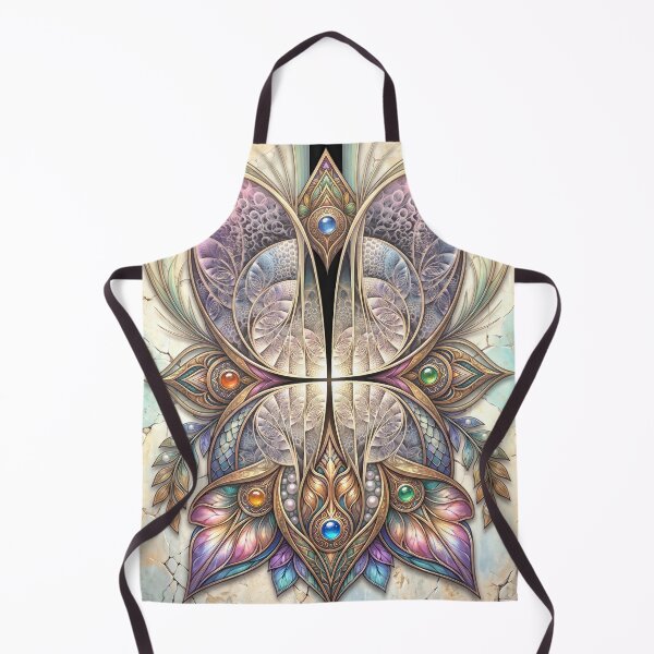 Item preview, Ethereal Art Nouveau Jeweled Ornament designed and sold by Frackxion.