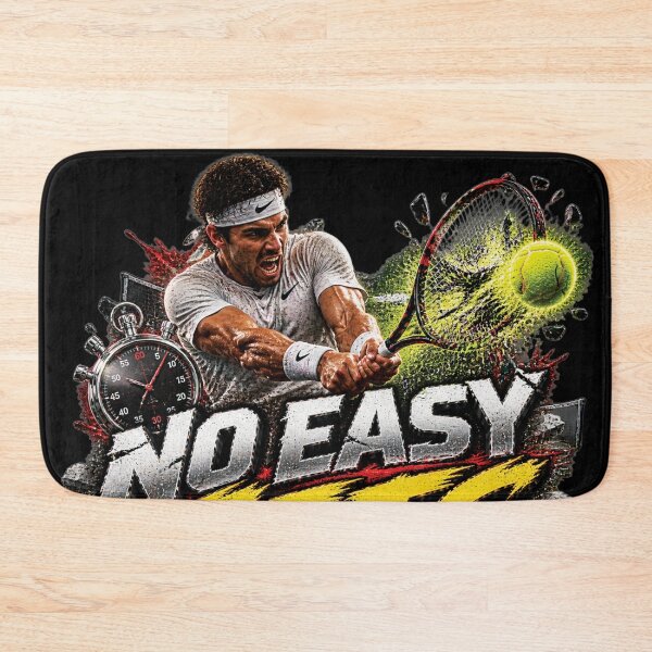 Item preview, No Easy Sets | Tennis Power Motivation Championship Design designed and sold by M. Mamdouh Artworks.