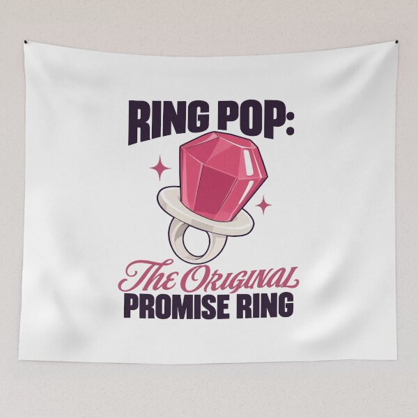 Item preview, Ring Pop The Original Promise Ring Funny 90s designed and sold by CerealBoxInk.