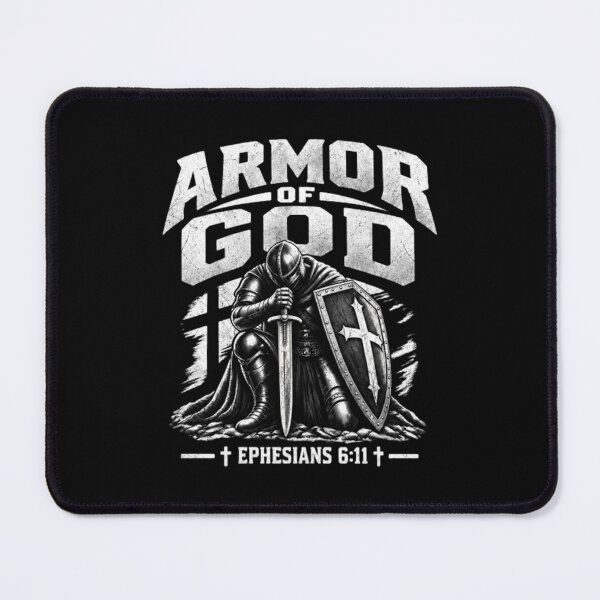 Item preview, Armor of God, Ephesians 6-11 Christian, Prayer Warrior Knight Graphic designed and sold by KeveElise.