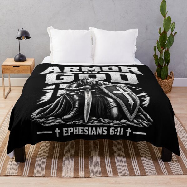 Item preview, Armor of God, Ephesians 6-11 Christian, Prayer Warrior Knight Graphic  designed and sold by KeveElise.