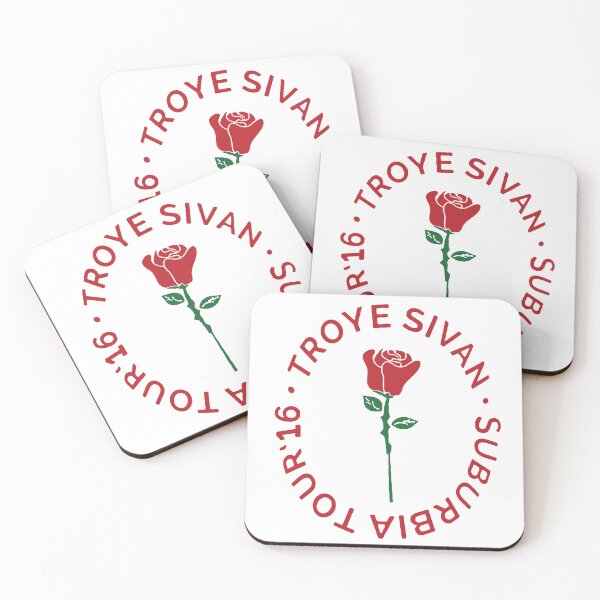 Item preview, Troye Sivan Suburbia Tour 16 Rose Logo designed and sold by mmromance.