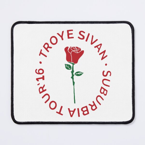 Item preview, Troye Sivan Suburbia Tour 16 Rose Logo designed and sold by mmromance.