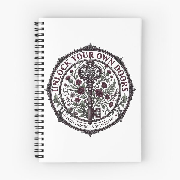 Item preview, Unlock Your Own Doors - Gothic Victorian Skeleton Key Rose Art designed and sold by Sanan Israyilli.