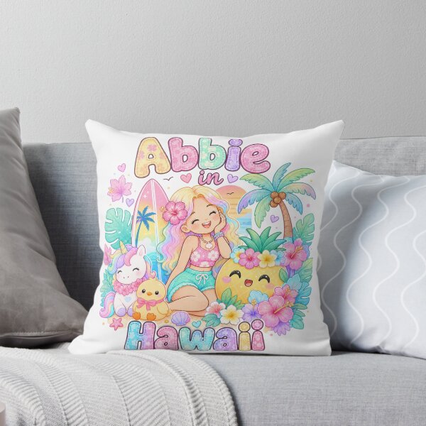 Item preview, Abbie Name Gift Kawaii Hawaii Pastel fall rainbow designed and sold by TheChalkyFox.