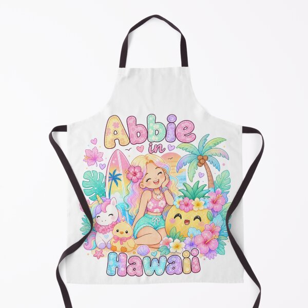Item preview, Abbie Name Gift Kawaii Hawaii Pastel fall rainbow designed and sold by TheChalkyFox.
