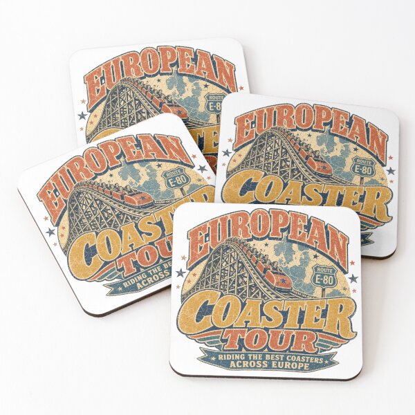 Item preview, European Coaster Tour - Riding The Best Coaster Across Europe designed and sold by NicheWearStudio.