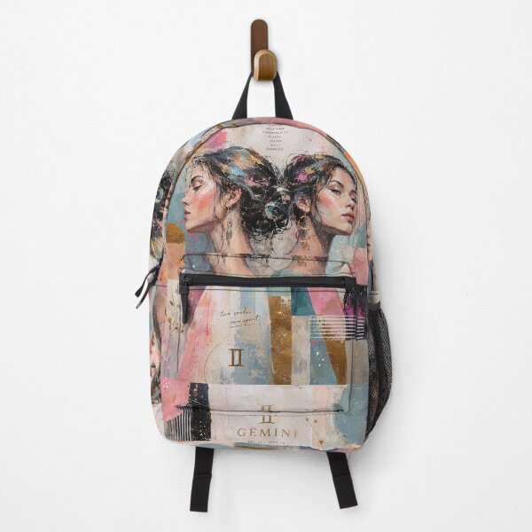 Item preview, Gemini Zodiac Painting – The female Twins designed and sold by GalleryKauffeld.