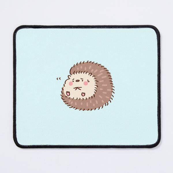 Item preview, Nervous Hedgehog Rolling Into a Ball designed and sold by Chunu Doodles.