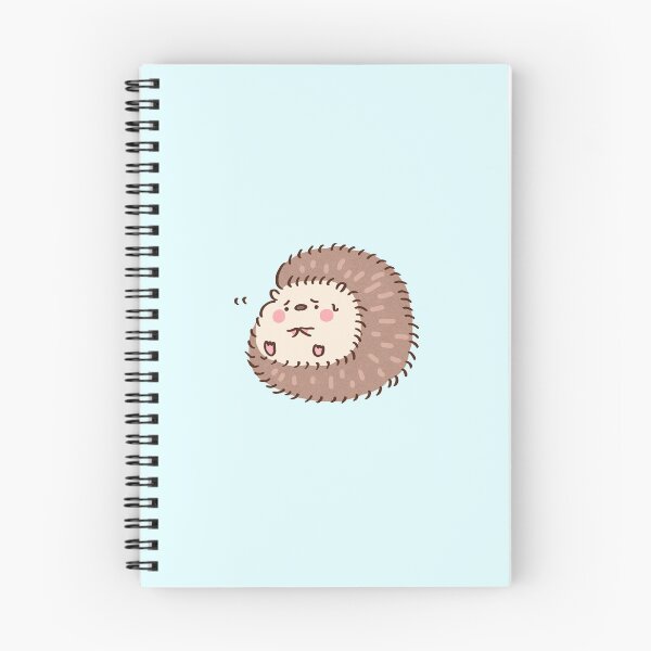 Item preview, Nervous Hedgehog Rolling Into a Ball designed and sold by Chunu Doodles.