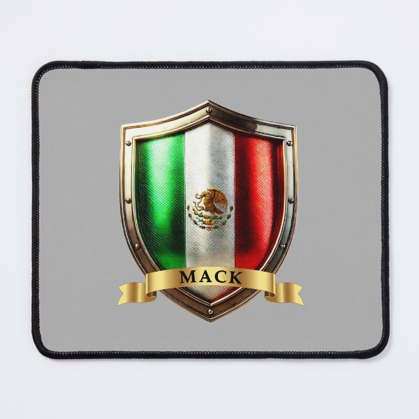 Item preview, Mack Mexican Heritage Crest Shield designed and sold by Highlandkings.