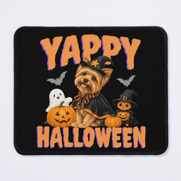 Item preview, Yappy Halloween Yorkie designed and sold by EusebiaParro.