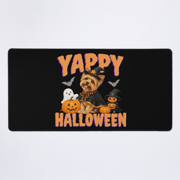 Item preview, Yappy Halloween Yorkie designed and sold by EusebiaParro.