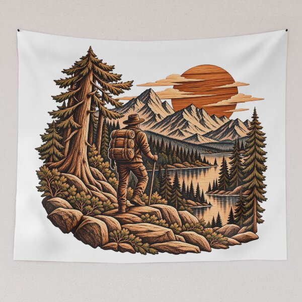 Item preview, Woodland Hiker designed and sold by TOMSZE.