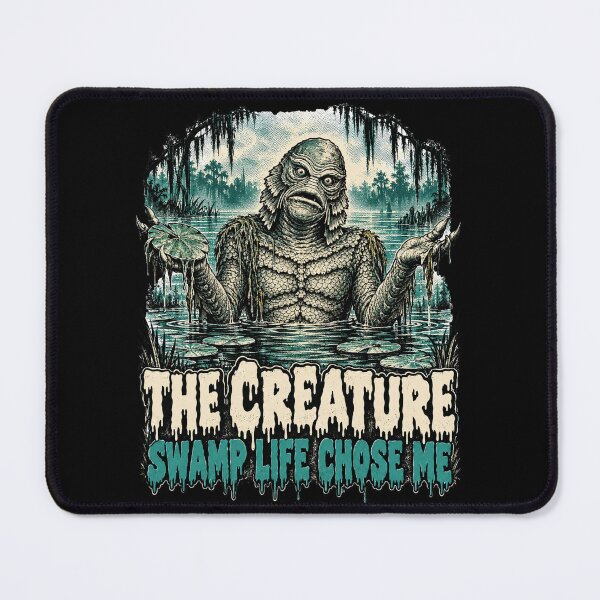 Item preview, Creature Swamp Life Chose Me designed and sold by CerealBoxInk.